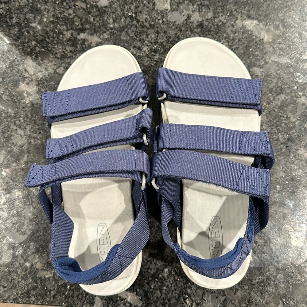 Kids Keen blue sandals